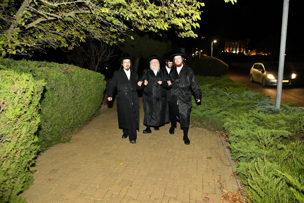 האדמו"ר מסאסוב שהה למנוחה בהר כנען