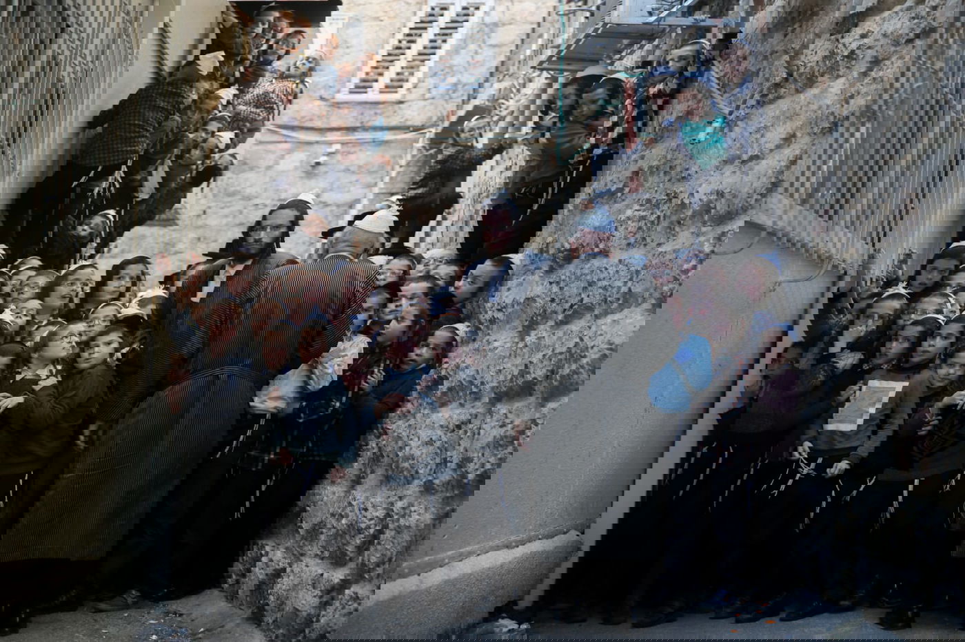 שריפה בתולדות אהרן: תלמידי החיידר פונו