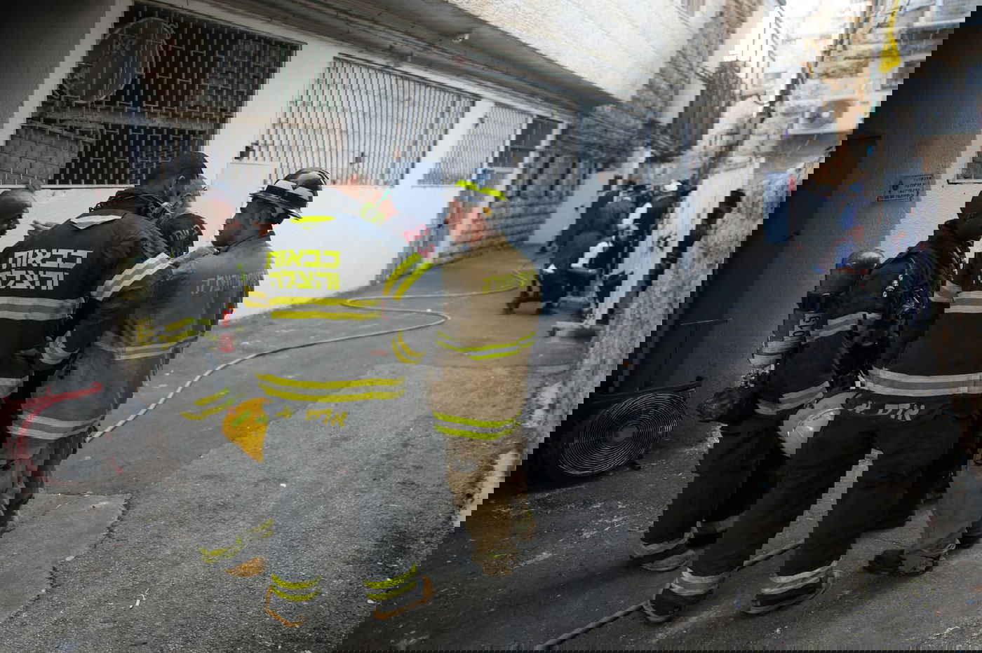 שריפה בתולדות אהרן: תלמידי החיידר פונו