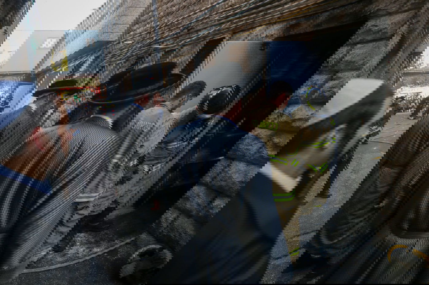 שריפה בתולדות אהרן: תלמידי החיידר פונו