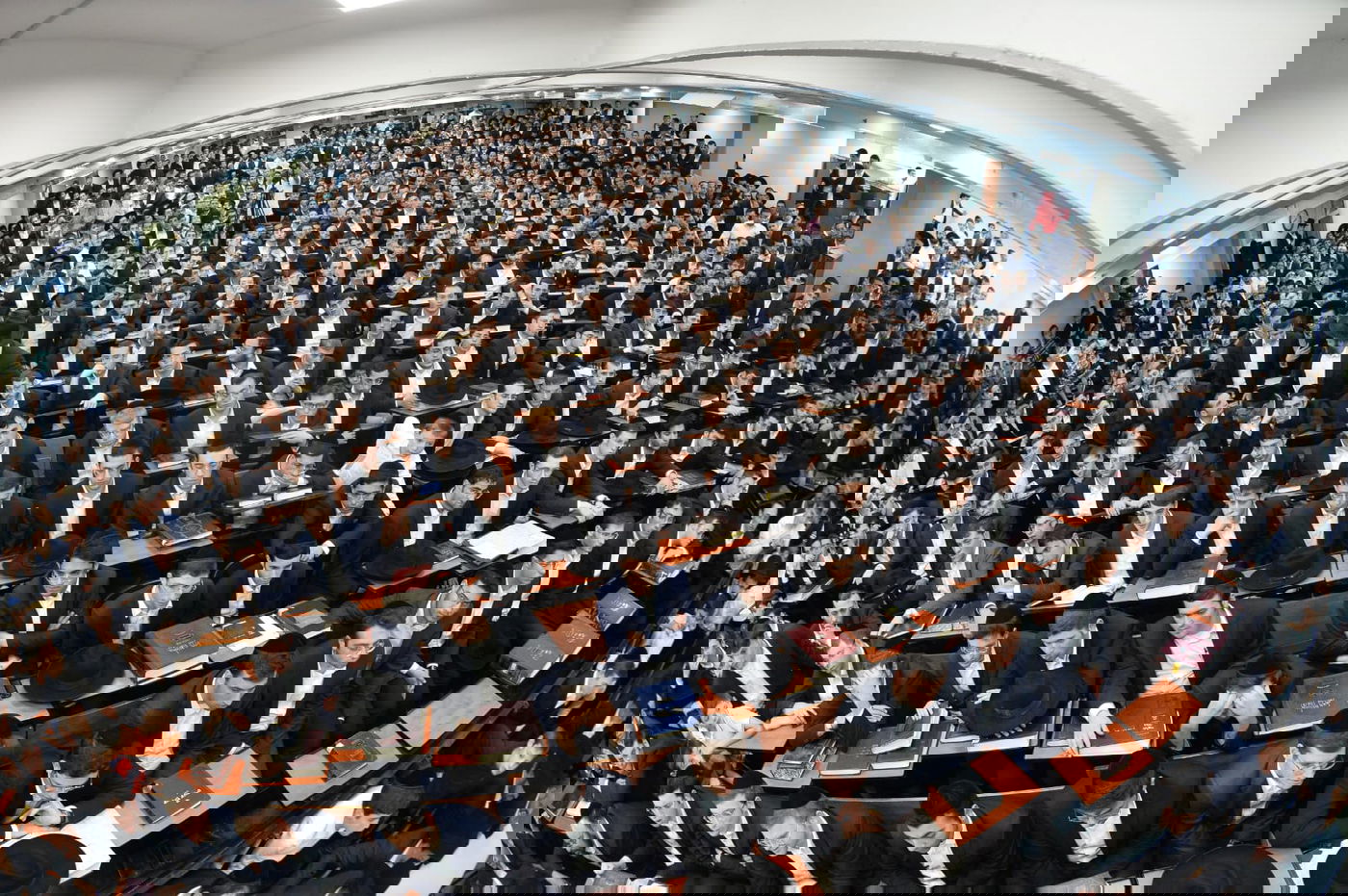 הביקור של מרן שר התורה ב'וולפסון'. תיעוד