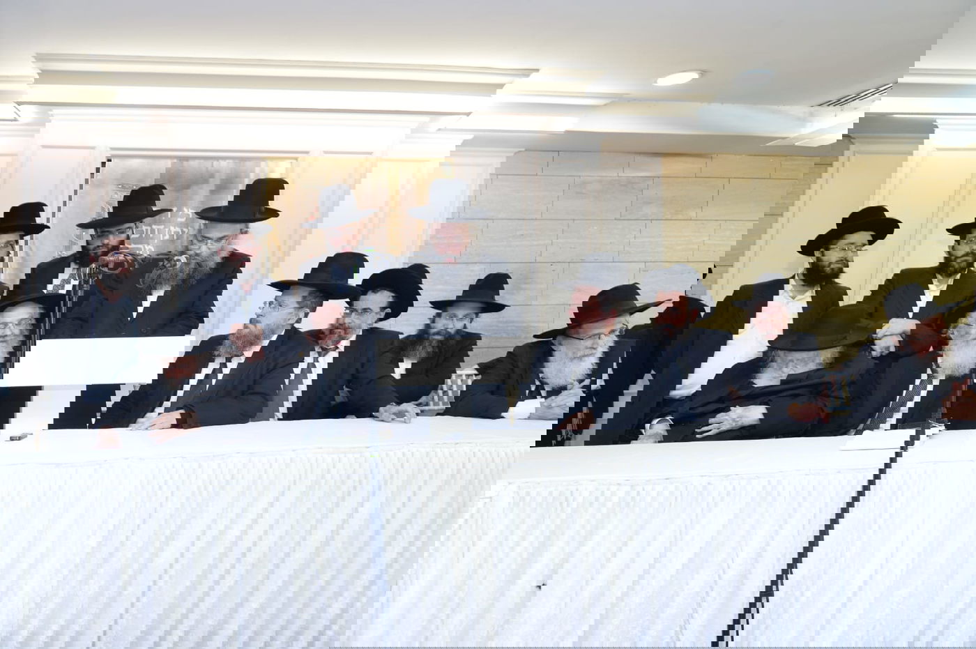 הביקור של מרן שר התורה ב'וולפסון'. תיעוד