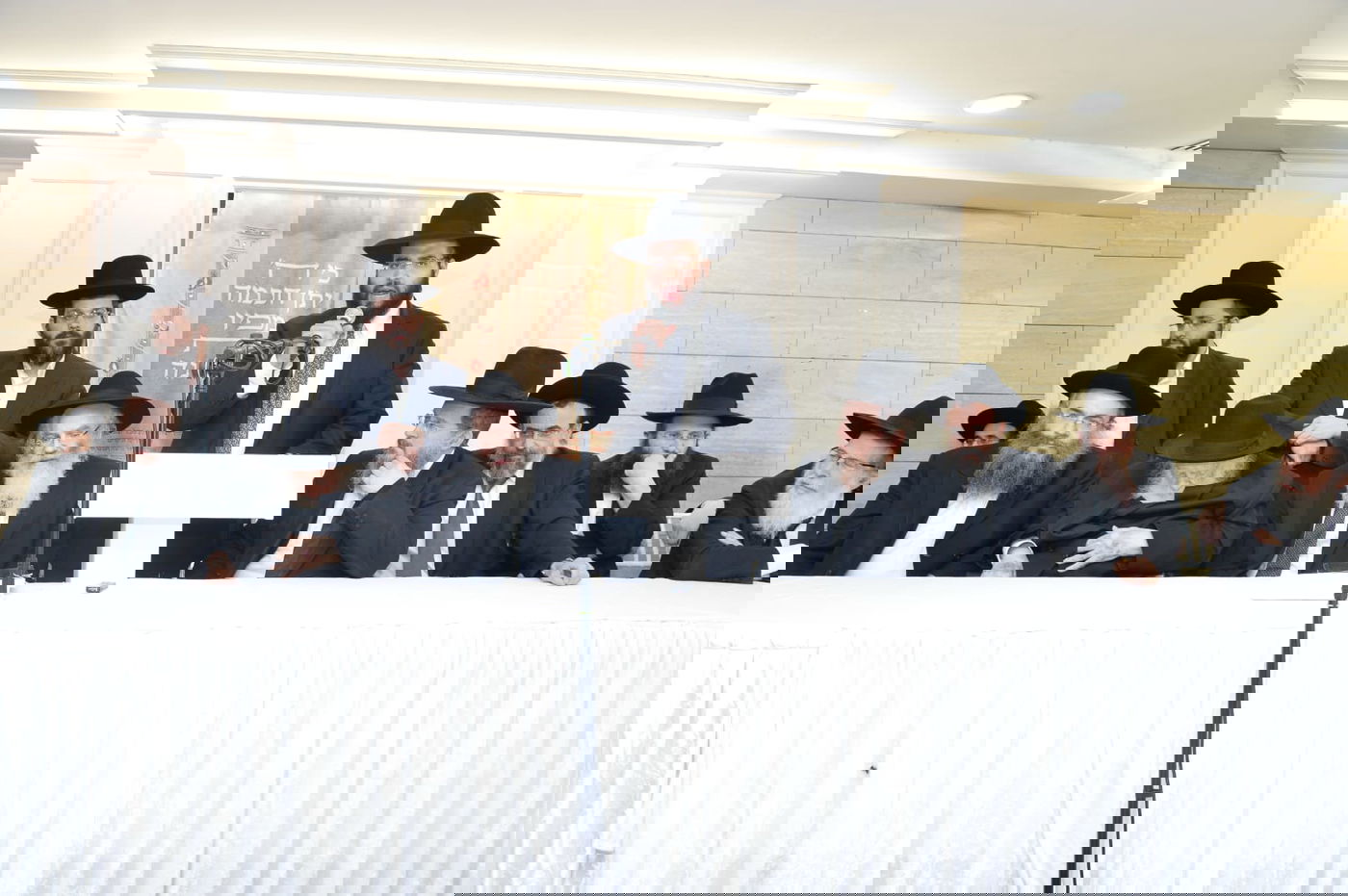 הביקור של מרן שר התורה ב'וולפסון'. תיעוד