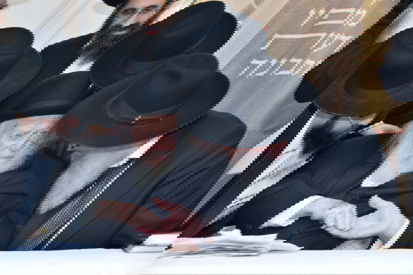 הביקור של מרן שר התורה ב'וולפסון'. תיעוד