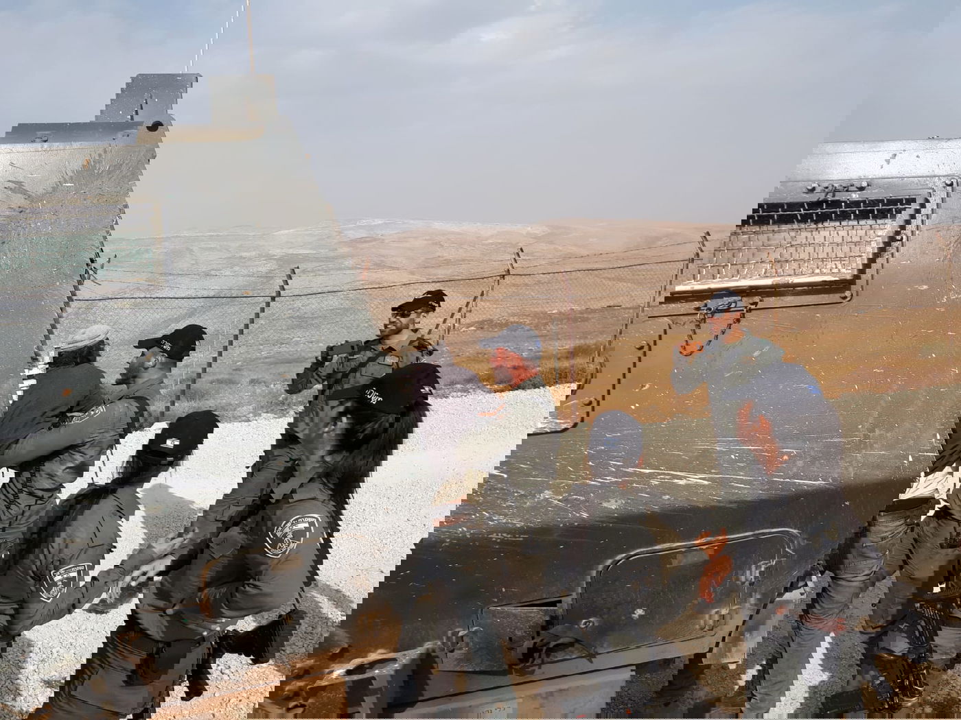 חמישה  עצורים יהודים במהומה בגוש שילה