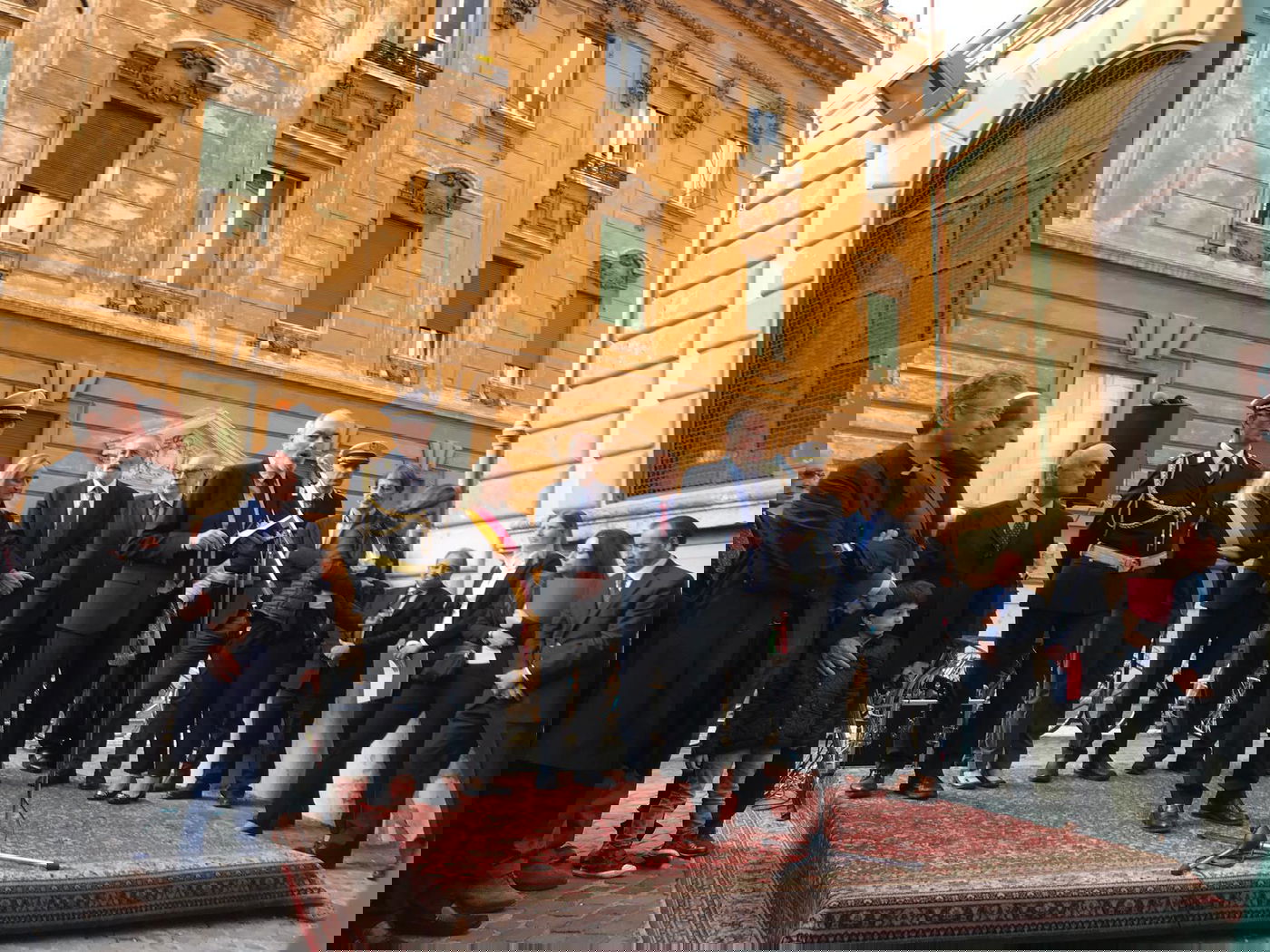 עיריית רומא קראה רחוב מרכזי על שם רבה הראשי של רומא