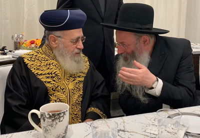 ראש הישיבה הגדולה בעולם והראשון לציון נפגשו בניו יורק