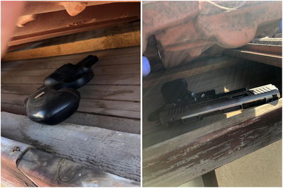 המשטרה תפסה אמצעי לחימה - על גג בית כנסת בהרצליה