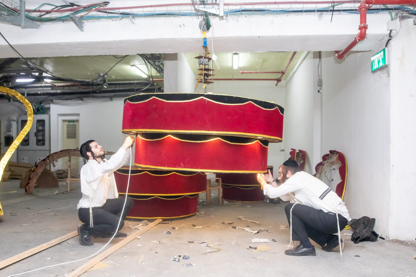 כך נערכים בירושלים לביקור האדמו"ר מסאטמר