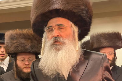 הרבי מדושינסקיא בשבת התאחדות בחו"ל