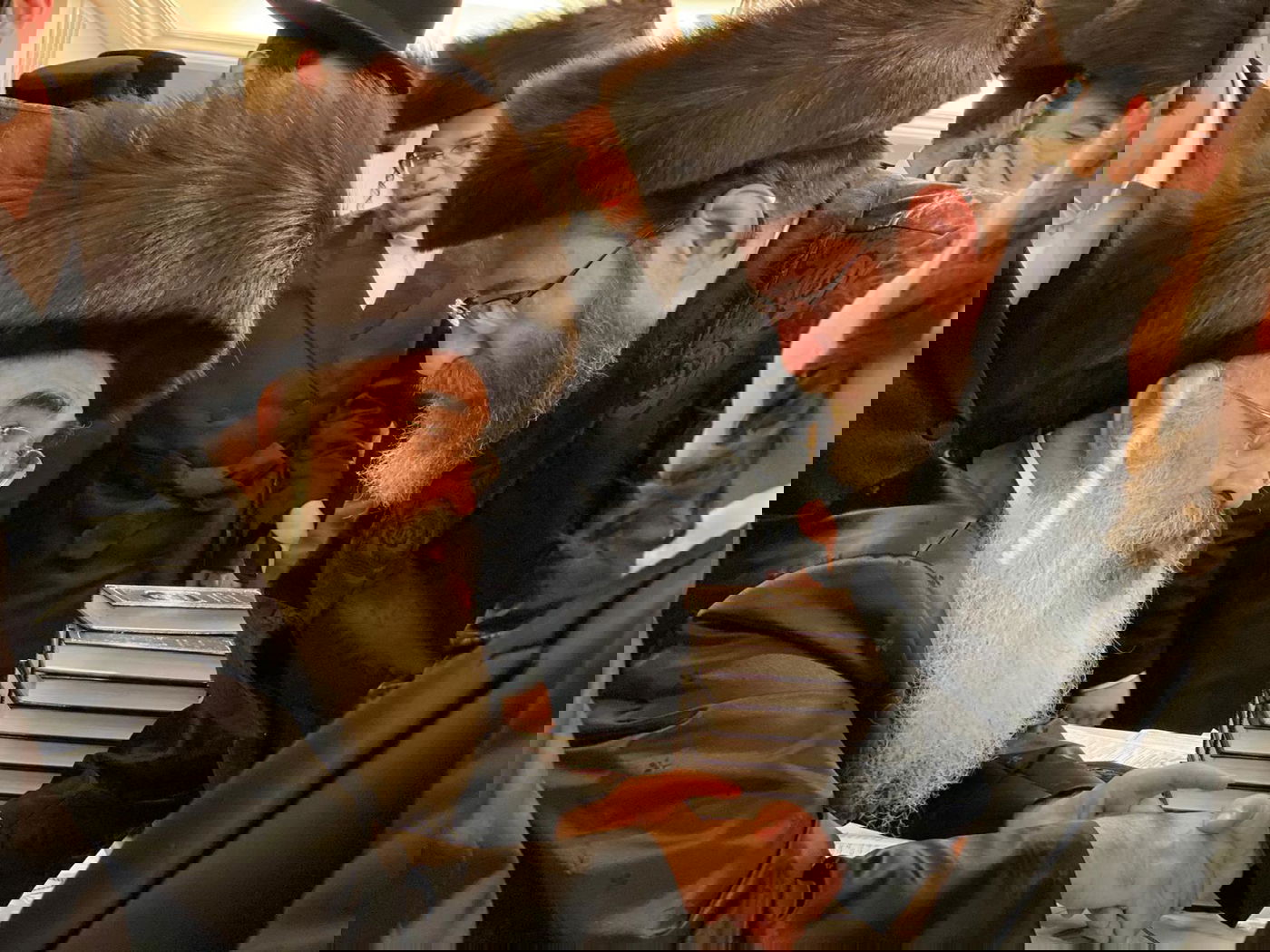 הרבי מדושינסקיא בשבת התאחדות בחו"ל