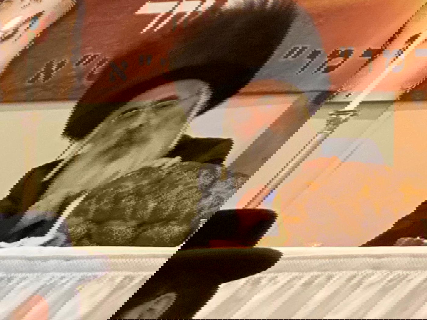 הרבי מדושינסקיא בשבת התאחדות בחו"ל