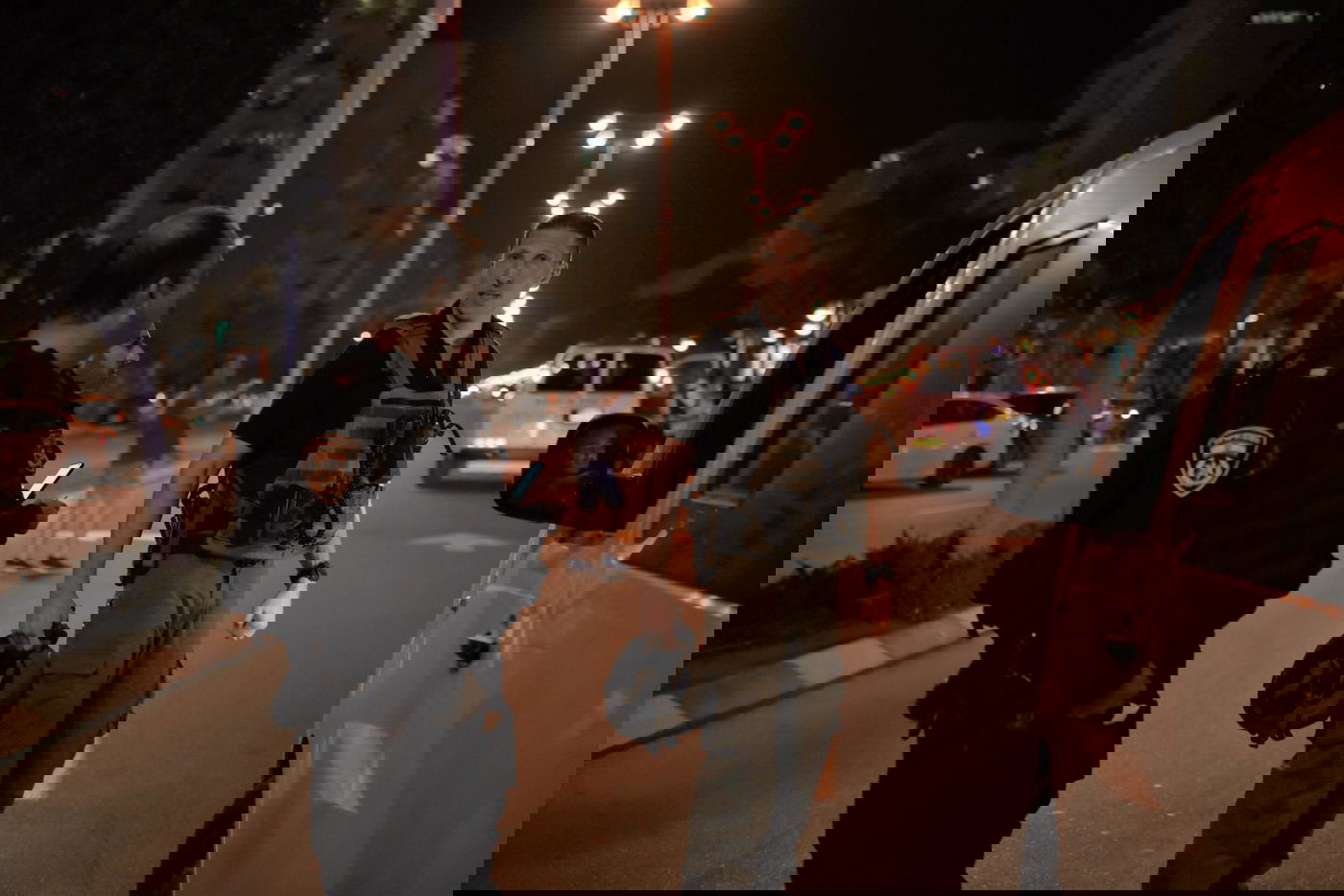 השוטרים בזירה - באשדוד,