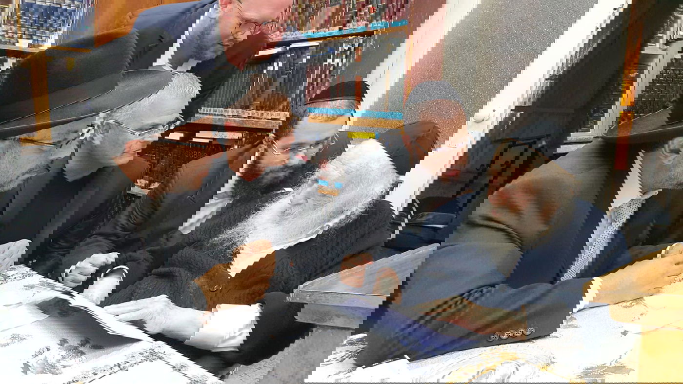 בוסקילה אצל הגר"ח, אמש