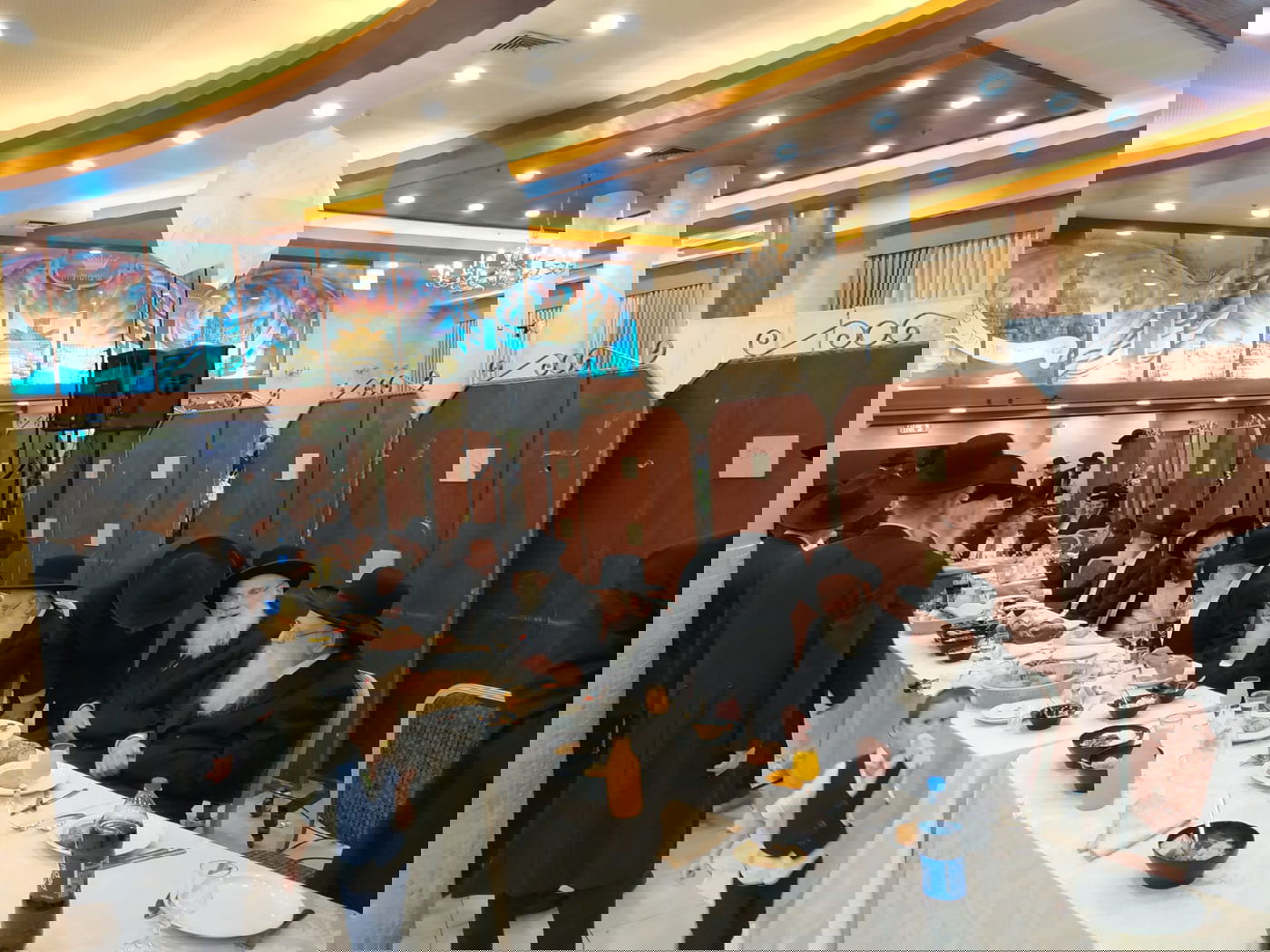 חברי 'המועצות' בחתונת נכד הגר"א דויטש