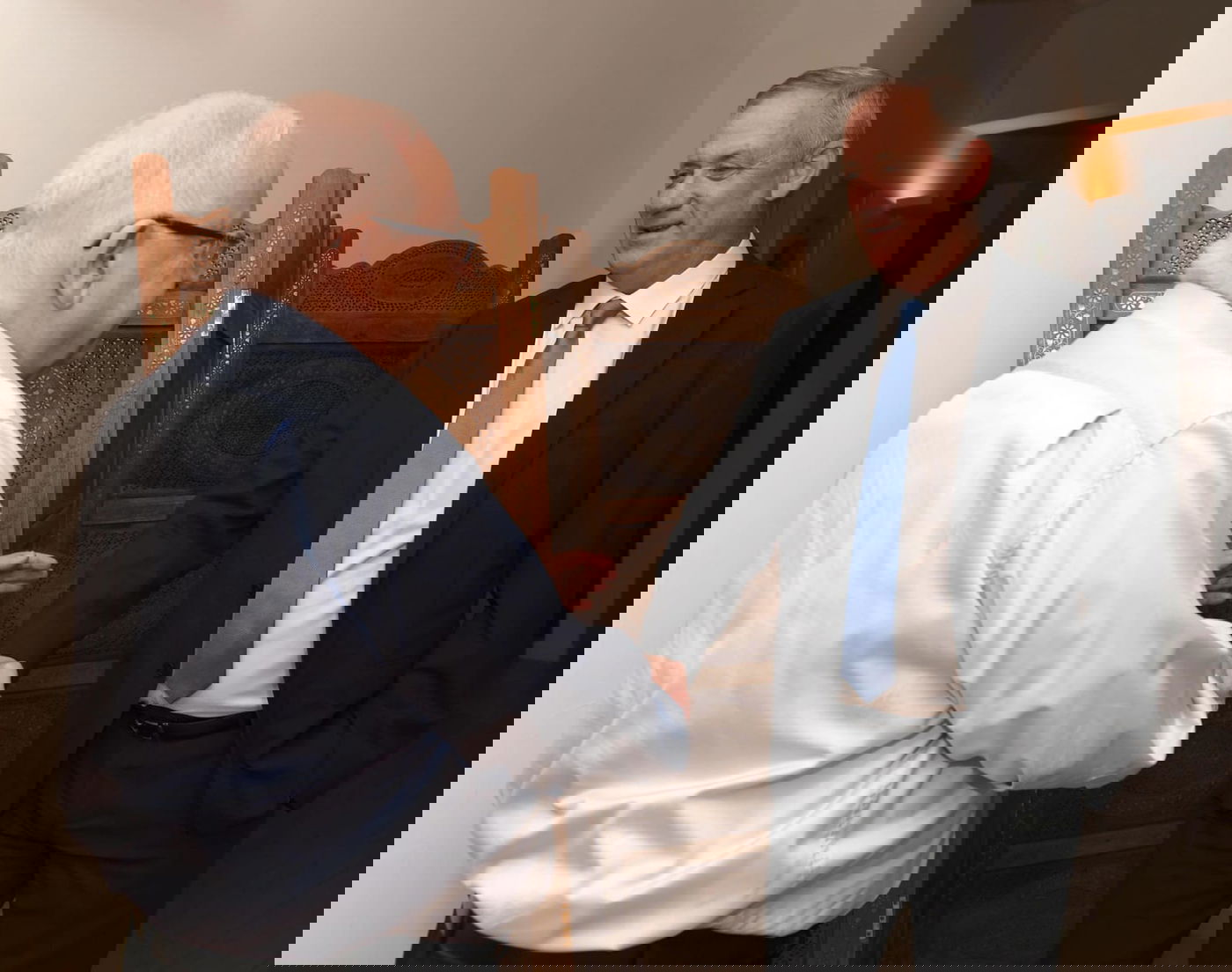 פגישת גנץ - ריבלין, הערב