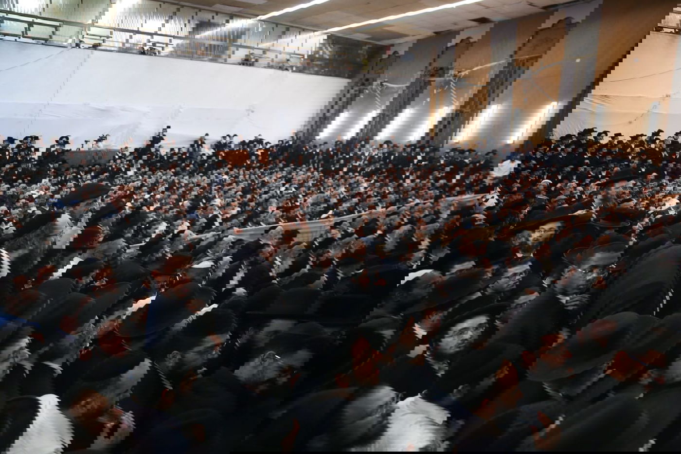 מאות הגיעו להשתתף בשיעור של 'הינוקא'