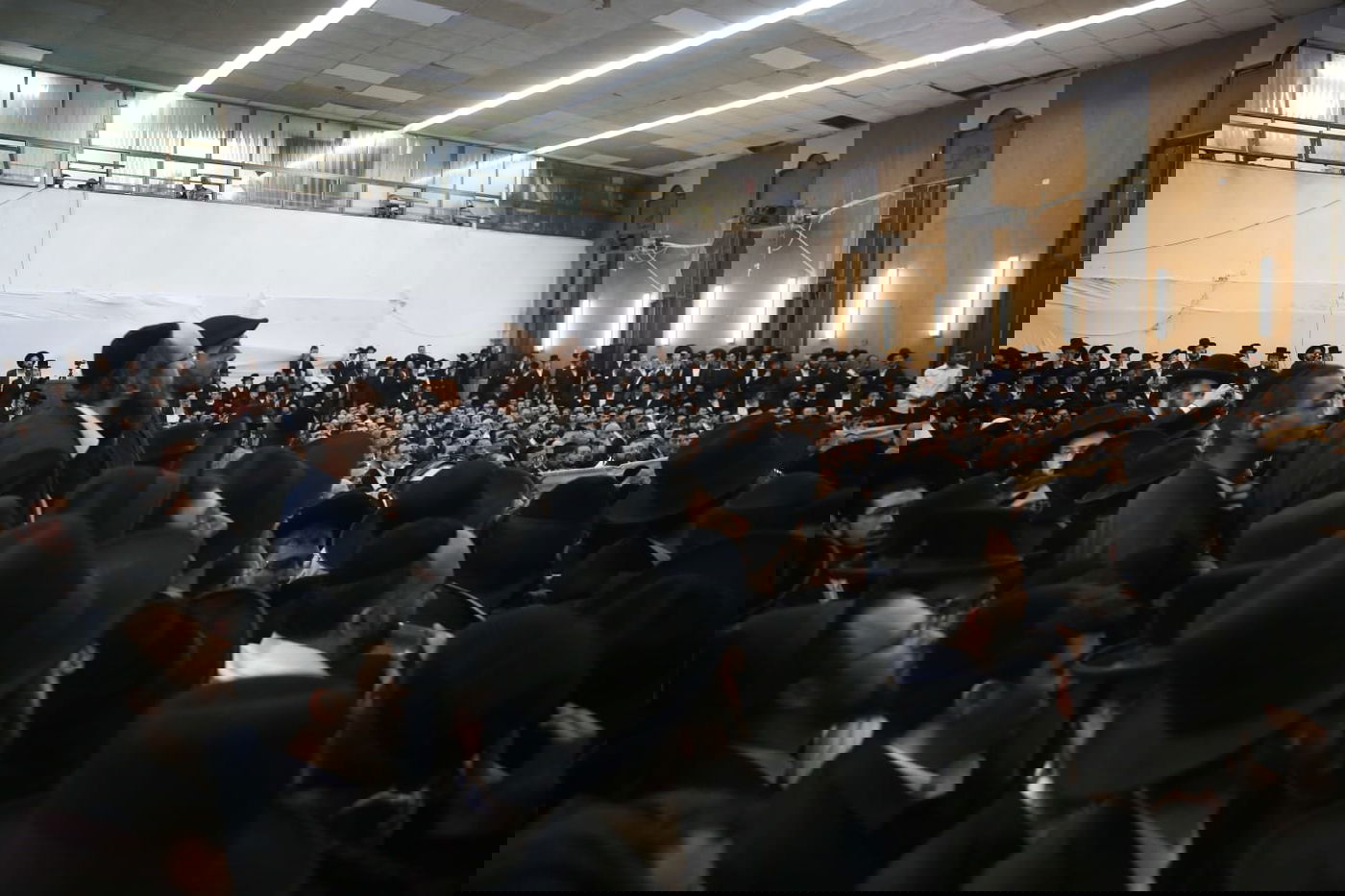 מאות הגיעו להשתתף בשיעור של 'הינוקא'