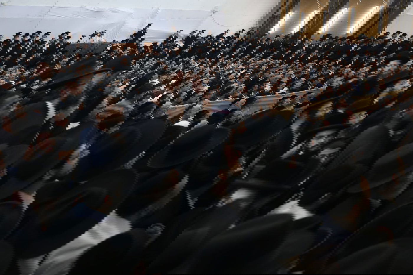 מאות הגיעו להשתתף בשיעור של 'הינוקא'