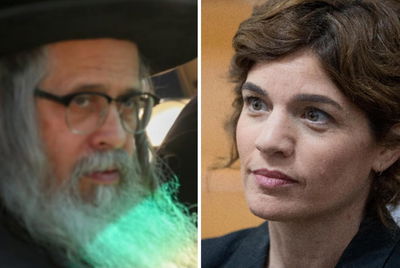 ח"כ זנדברג והרבי מסאטמר