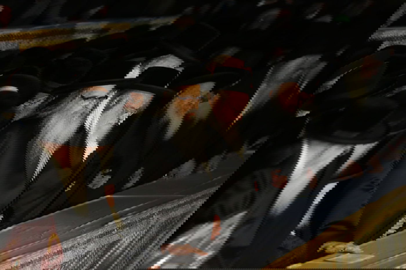 צפו: רבבות בקבלת פנים לאדמו"ר מסאטמר