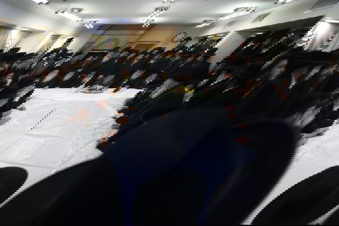 תיעוד: קבלת פנים לאדמו"ר מסאטמר אצל גאב"ד העדה החרדית