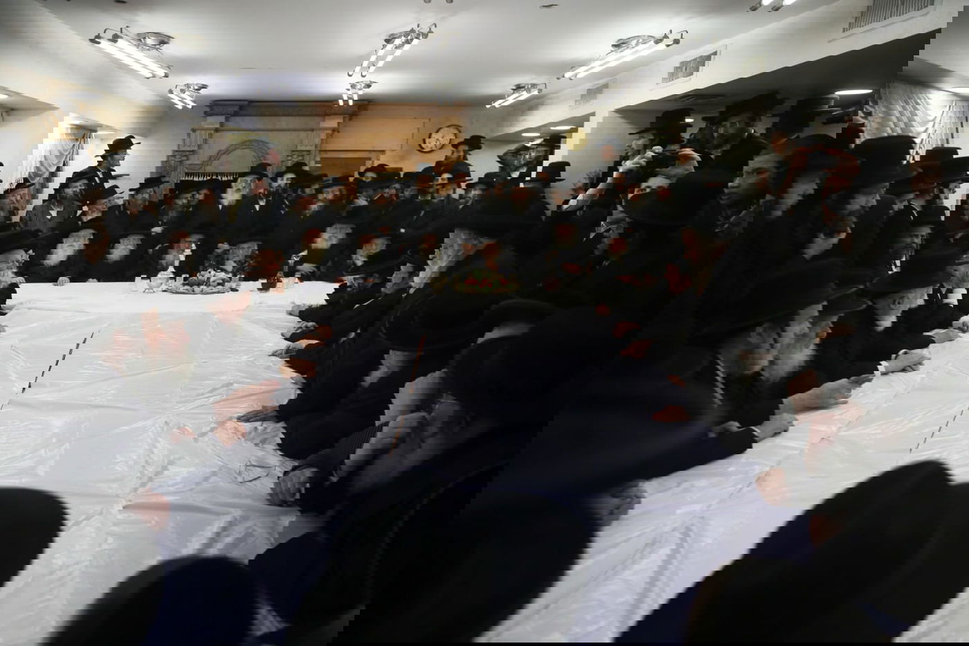 תיעוד: קבלת פנים לאדמו"ר מסאטמר אצל גאב"ד העדה החרדית