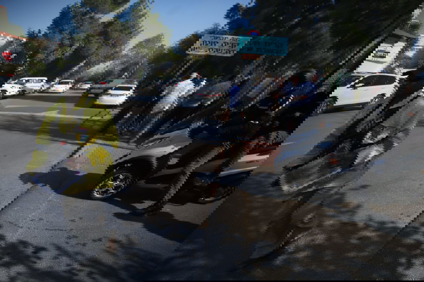 המסוק המשטרתי תיעד: השריפה במבשרת