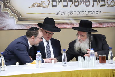 הגר"ש עם הנדיבים