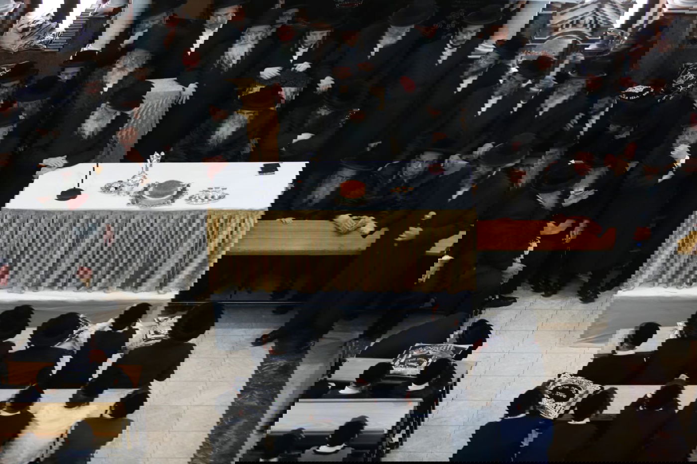 ילדי החמד קיבלו את פני האדמו"ר מסאטמר