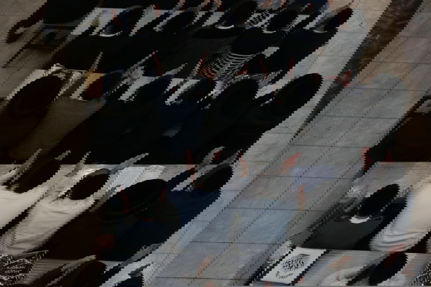 ילדי החמד קיבלו את פני האדמו"ר מסאטמר