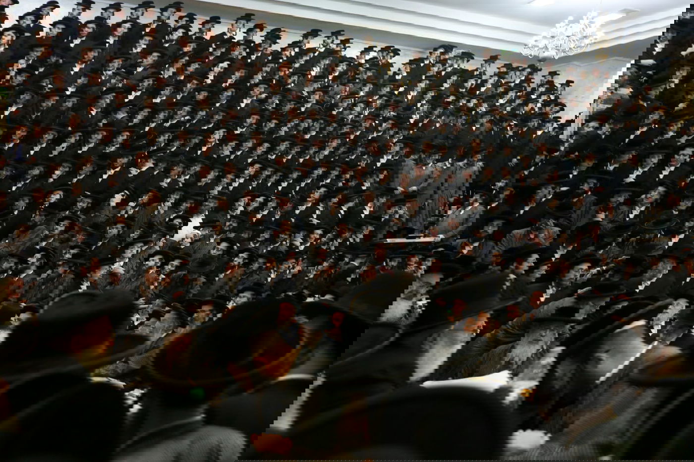 ילדי החמד קיבלו את פני האדמו"ר מסאטמר