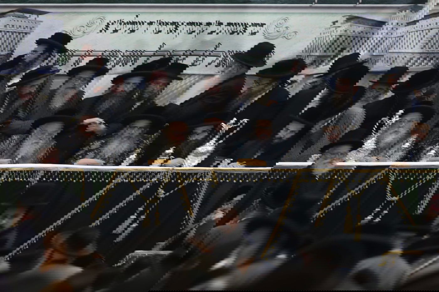 ילדי החמד קיבלו את פני האדמו"ר מסאטמר