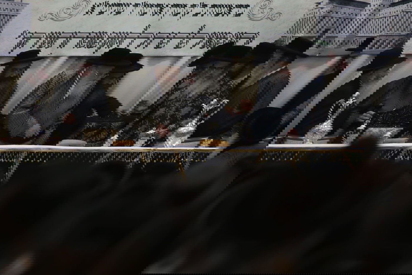 ילדי החמד קיבלו את פני האדמו"ר מסאטמר