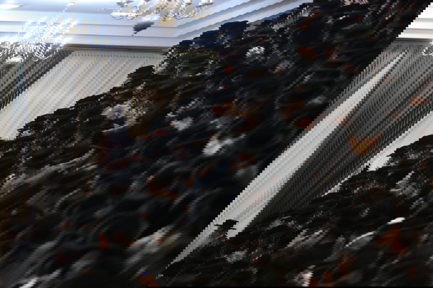 ילדי החמד קיבלו את פני האדמו"ר מסאטמר