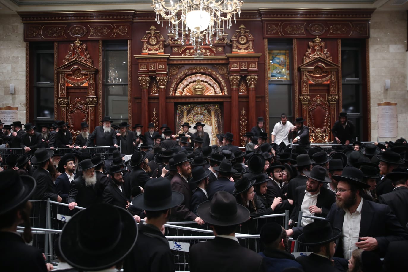 תיעוד: מעמד ה"שלום נעמען" בסאטמר