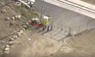 צפו: כך חילץ המסוק את התיירים מיער י-ם