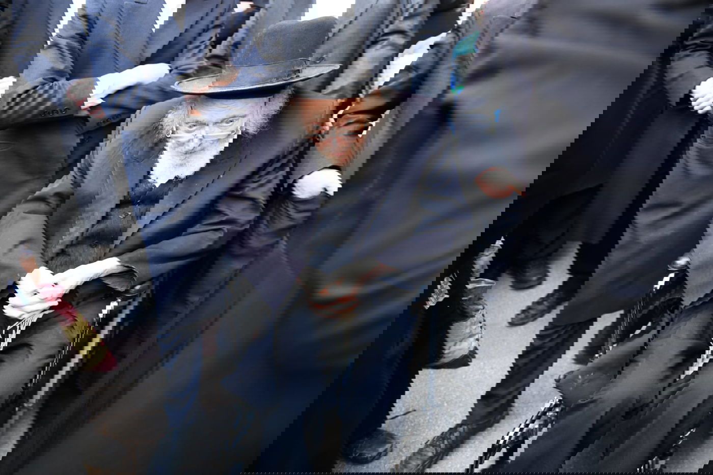 ה'חזונאישניקים' ליוו את רבם למנוחות. תיעוד