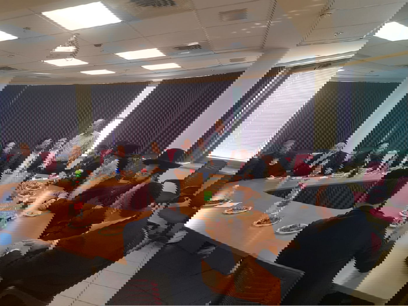 סיום הש"ס: נציגי 'דגל' ו'אגודה' סיירו בהאנגר