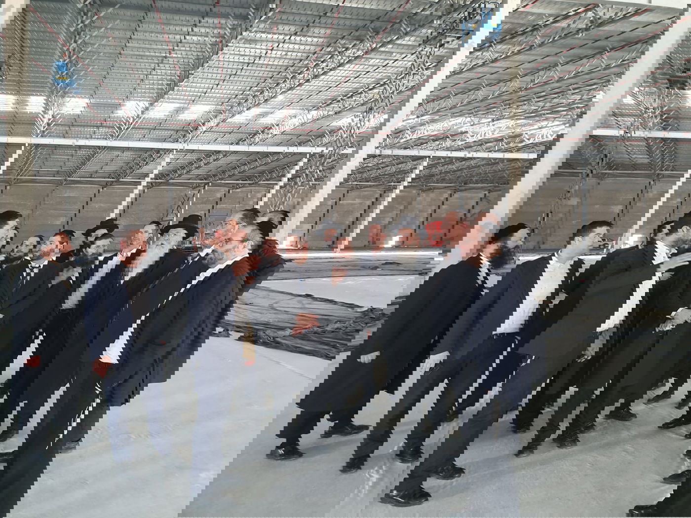 סיום הש"ס: נציגי 'דגל' ו'אגודה' סיירו בהאנגר