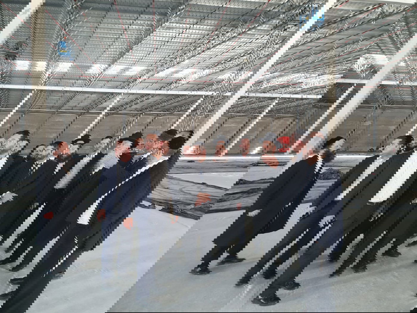 סיום הש"ס: נציגי 'דגל' ו'אגודה' סיירו בהאנגר