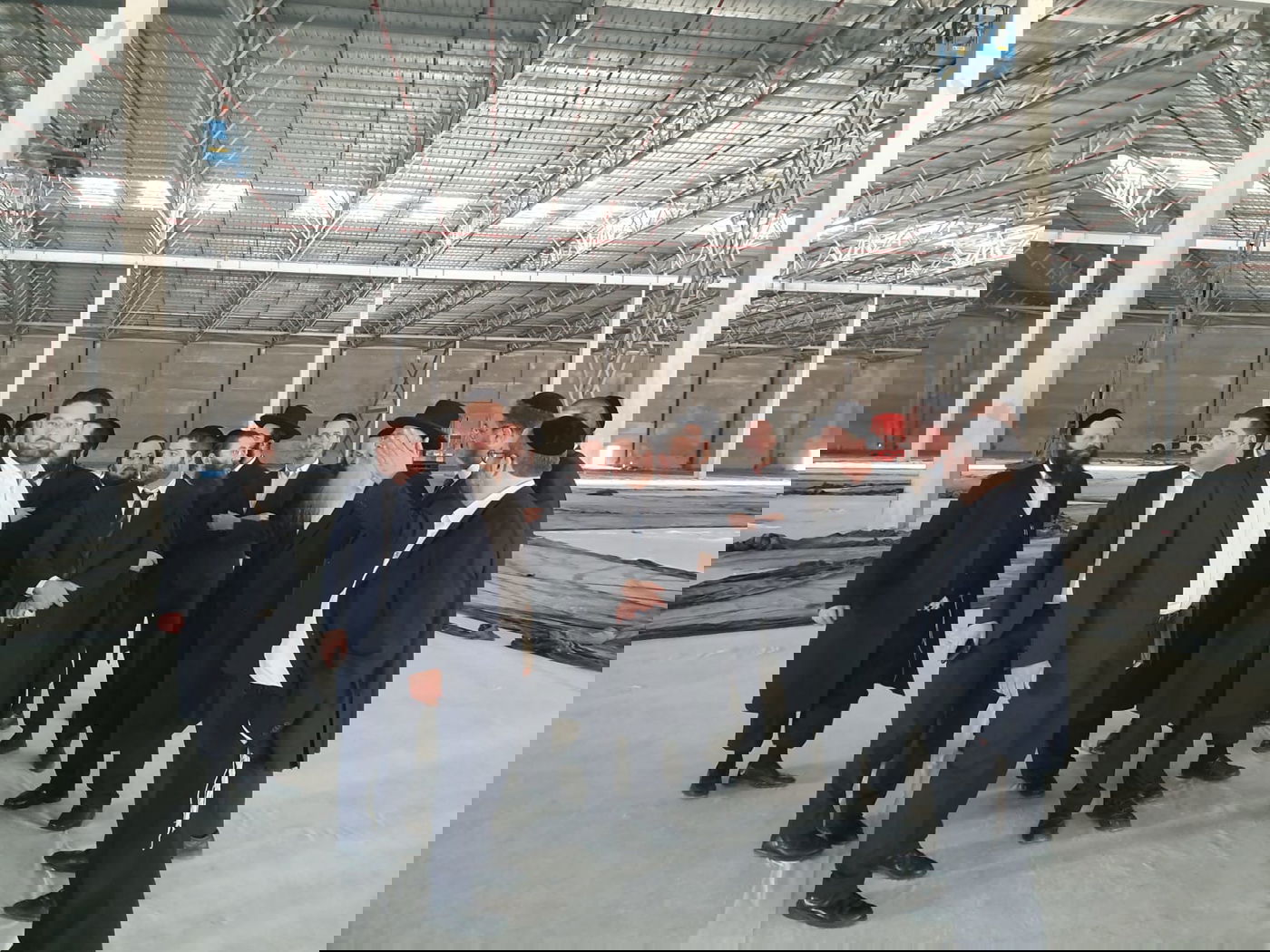 סיום הש"ס: נציגי 'דגל' ו'אגודה' סיירו בהאנגר