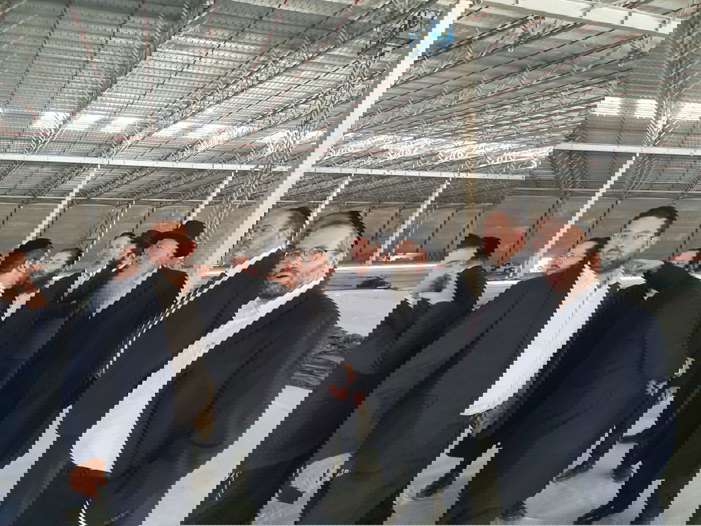 סיום הש"ס: נציגי 'דגל' ו'אגודה' סיירו בהאנגר