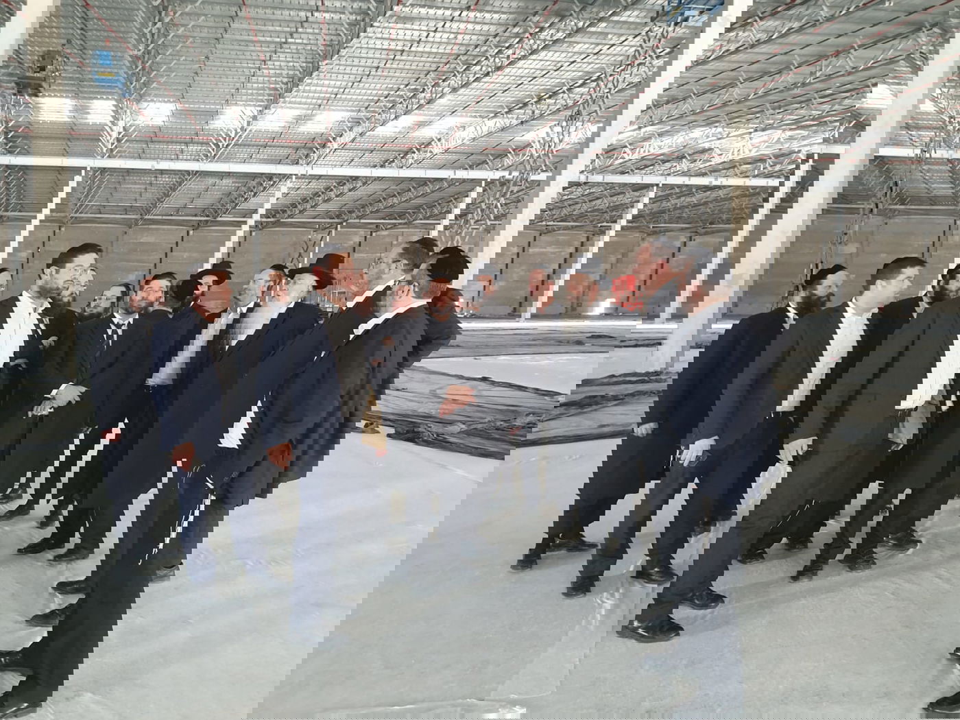 סיום הש"ס: נציגי 'דגל' ו'אגודה' סיירו בהאנגר