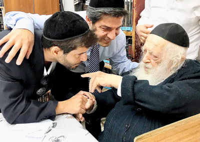 מתחזק: פאר טסי קיבל את ברכת שר התורה