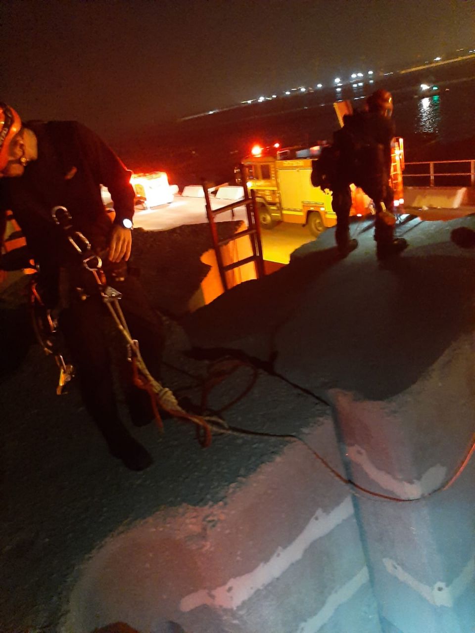 דייג נפל לעומק 15 מטרים בנמל אשדוד