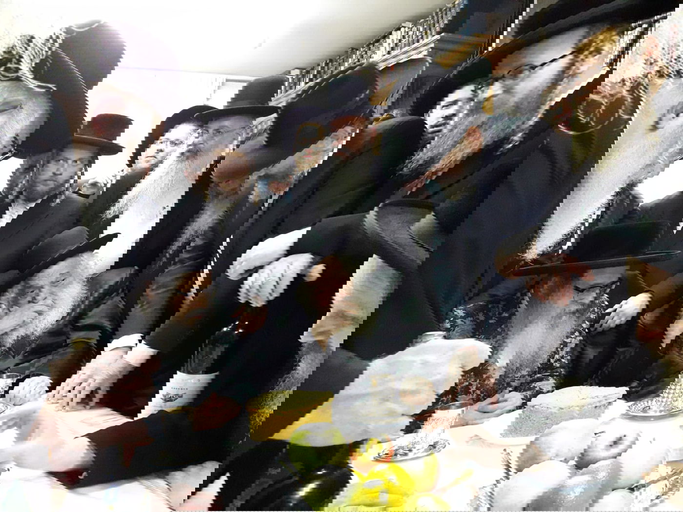 האדמו"ר מסאטמר ביקר אצל חבר 'מועצת הפלג'