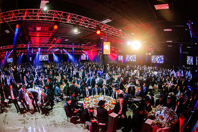 ה'באנקעט': 6500 שלוחי חב"ד באולם אחד