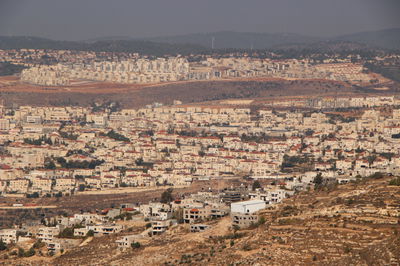 ביתר עילית ממבט מגוש עציון