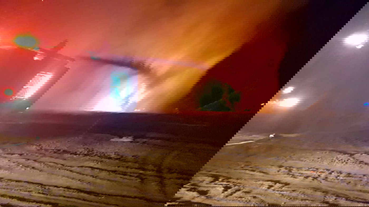 מסוק 'יסעור' נחת נחיתת חירום ועלה באש